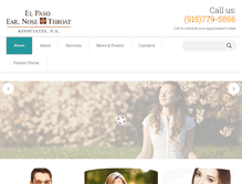 Tablet Screenshot of elpasoent.com
